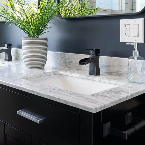 Professional countertop installation for kitchens and bathrooms completed by expert installers in New Jersey